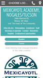 Mobile Screenshot of mexicayotlacademy.com